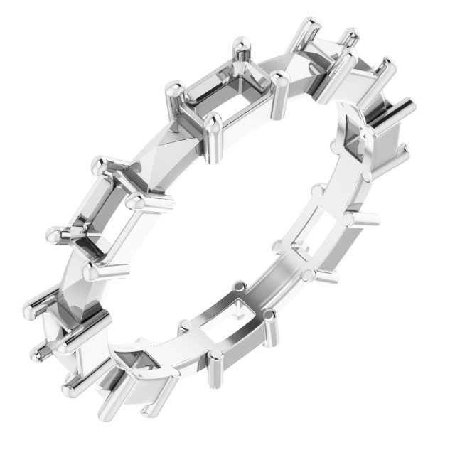 Geometric Eternity Band