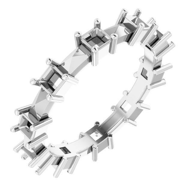 Geometric Eternity Band