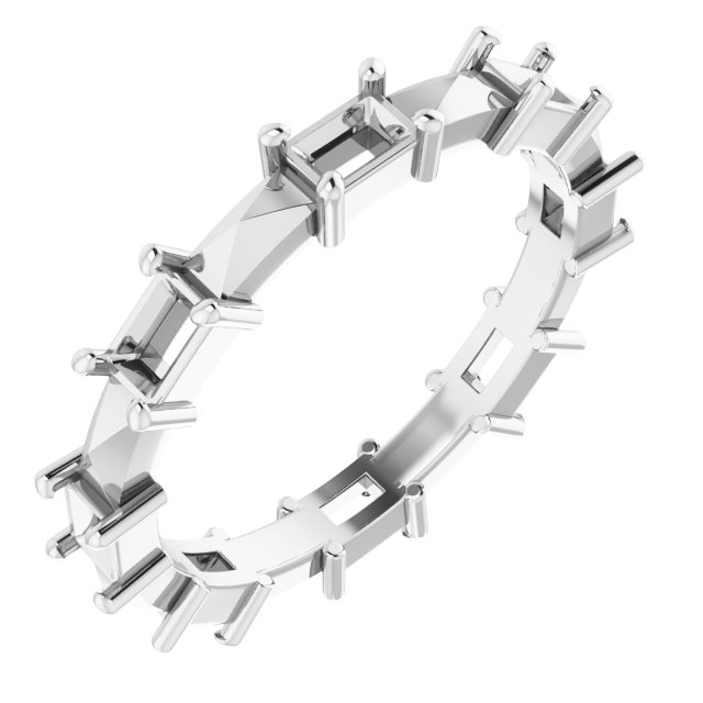 Geometric Eternity Band