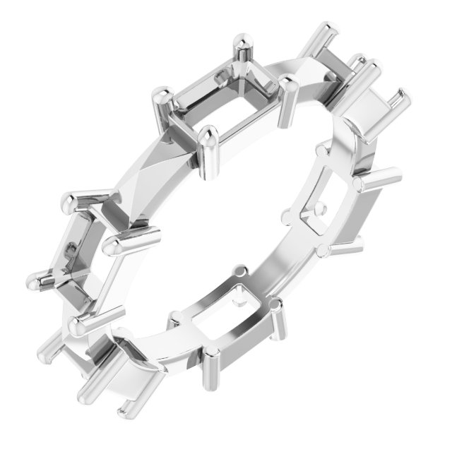 Geometric Eternity Band