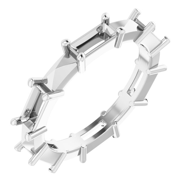 Geometric Eternity Band