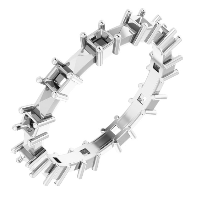 Geometric Eternity Band