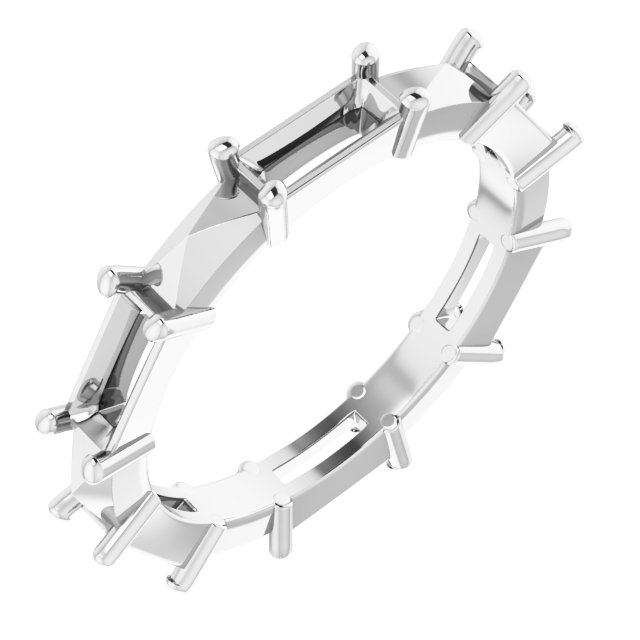 Geometric Eternity Band