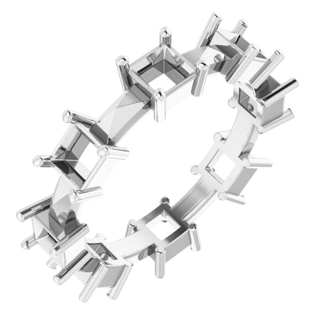 Geometric Eternity Band