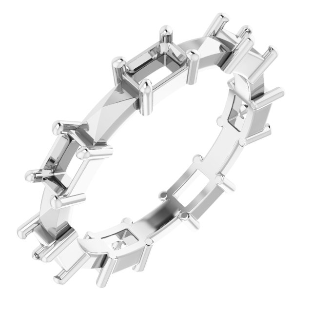 Geometric Eternity Band