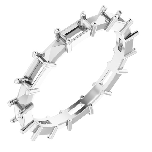 Geometric Eternity Band