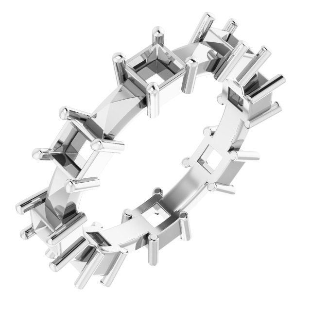 Geometric Eternity Band