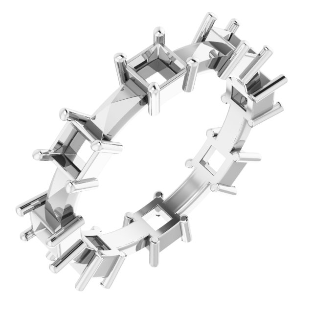 Geometric Eternity Band