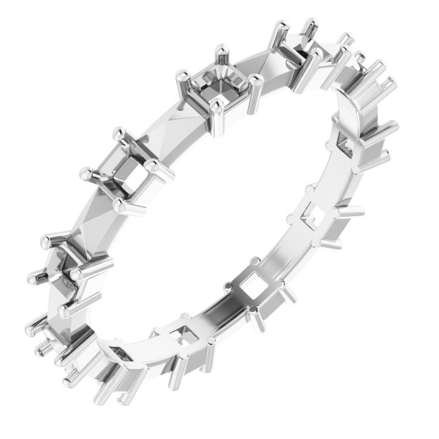 Geometric Eternity Band