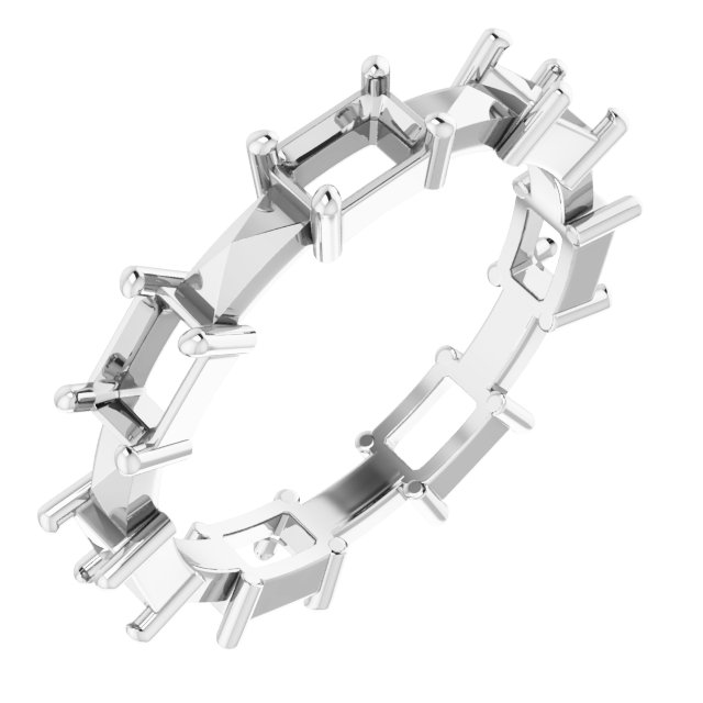 Geometric Eternity Band