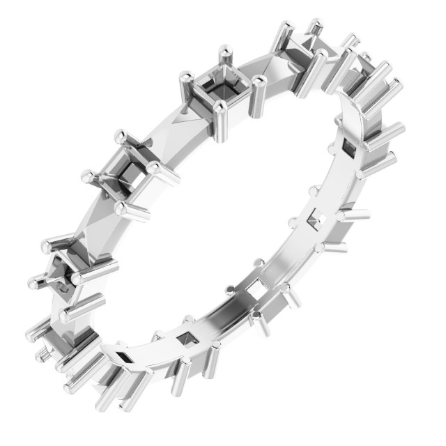 Geometric Eternity Band