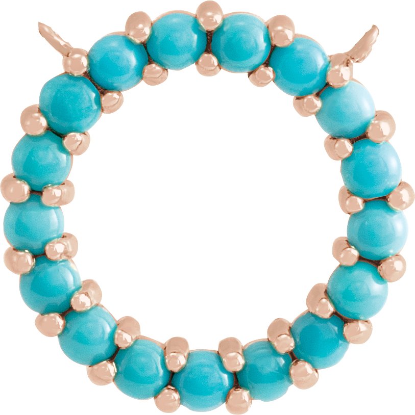 Cabochon Circle Necklace or Center