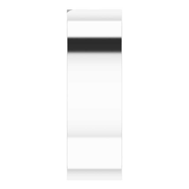3 mm Square Mens Band Mounting view 4