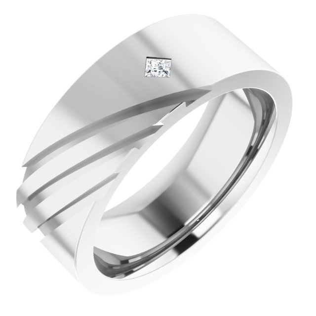 14k White Gold