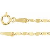 1.9 mm Keyhole Link Chain