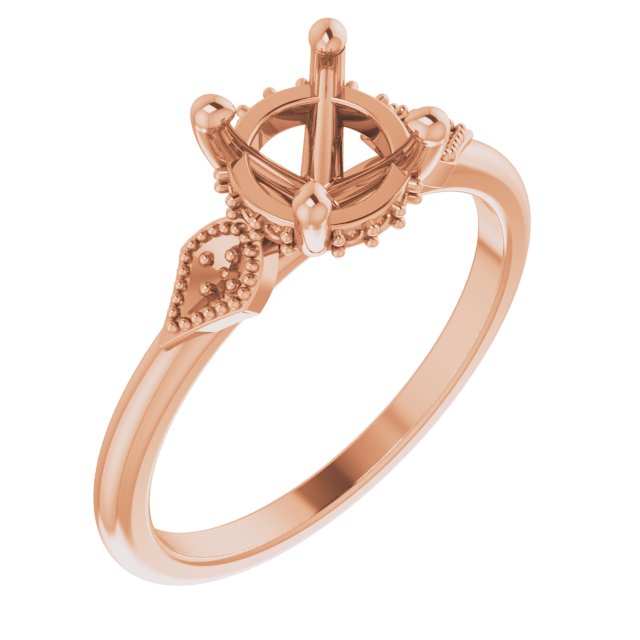 Hidden Halo-Style Engagement Ring or Band