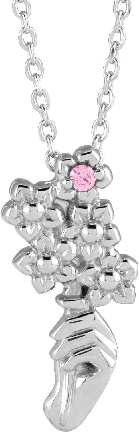 Growing Bouquet Family Necklace or Pendant