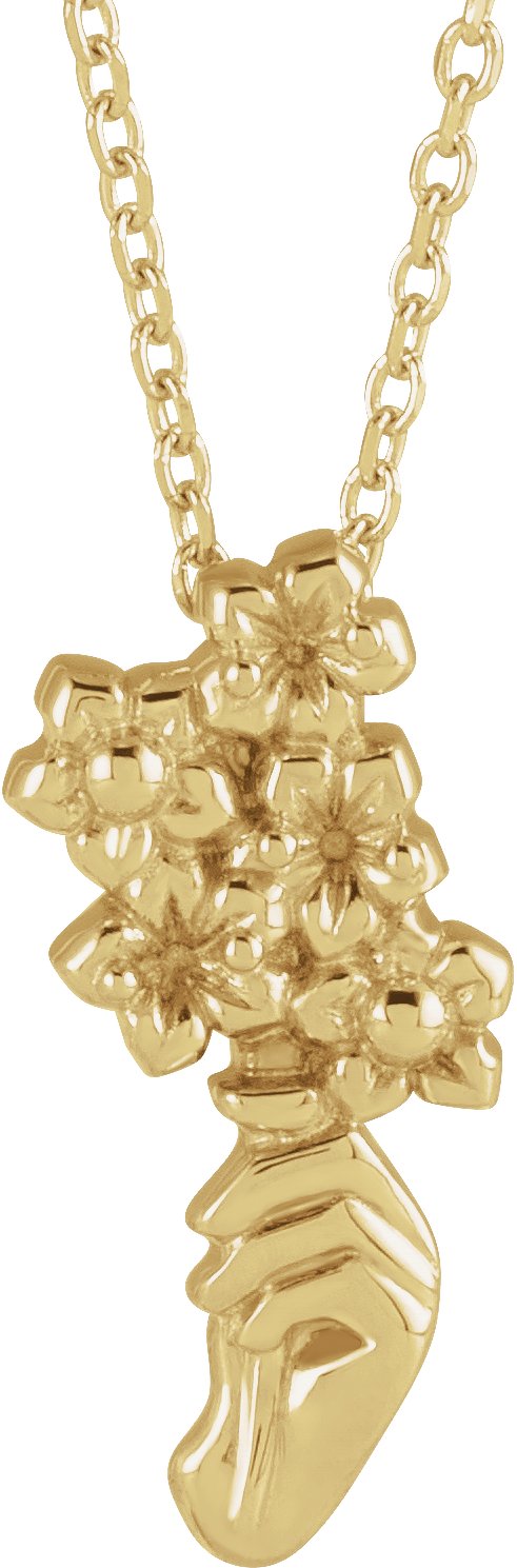 Growing Bouquet Family Necklace or Pendant
