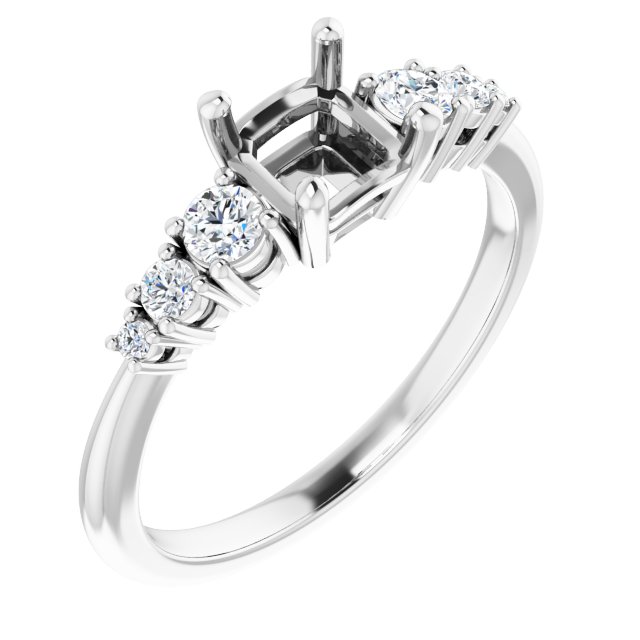 14k White Gold