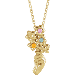 flower necklace