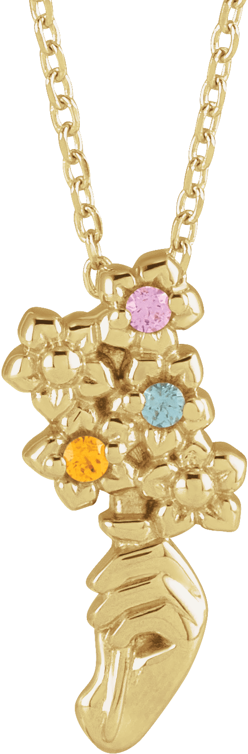 flower necklace