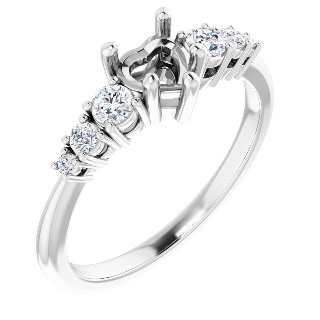 14k White Gold