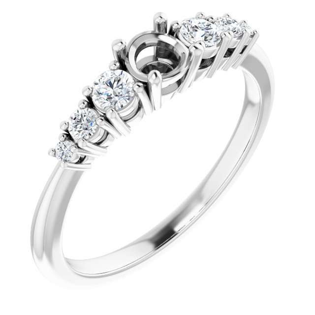 14k White Gold
