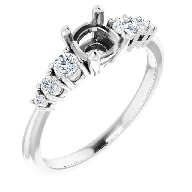 14k White Gold